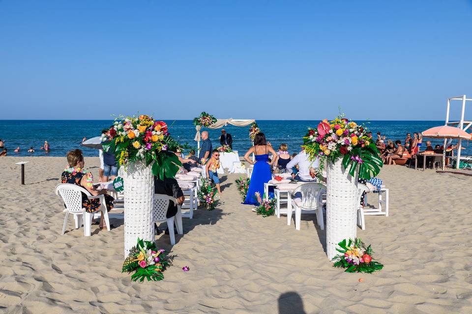 Beach wedding