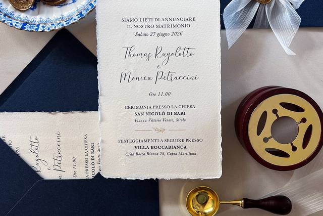 Partecipazione vintage