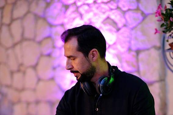 Francesco Delconte DJ durante