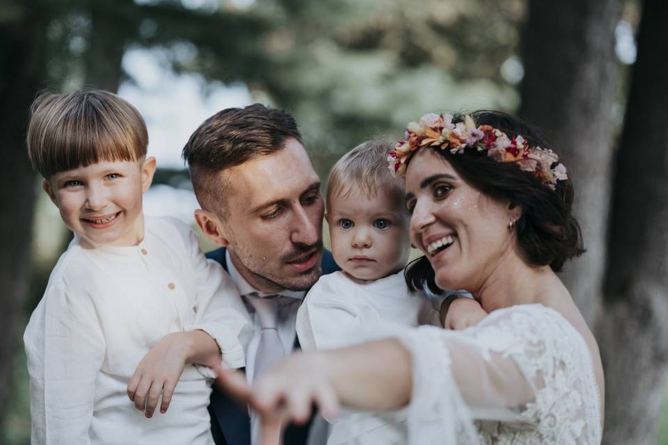 Sposi con figli
