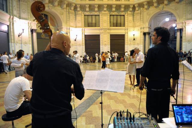Durante una cerimonia