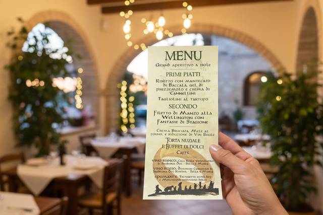 Menu-matrimonio