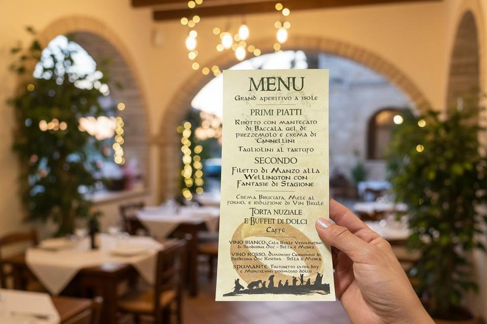 Menu-matrimonio