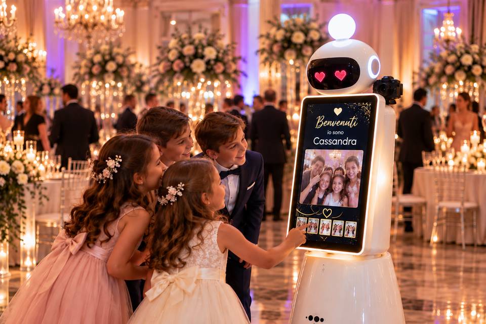Cassandra inclina la testa