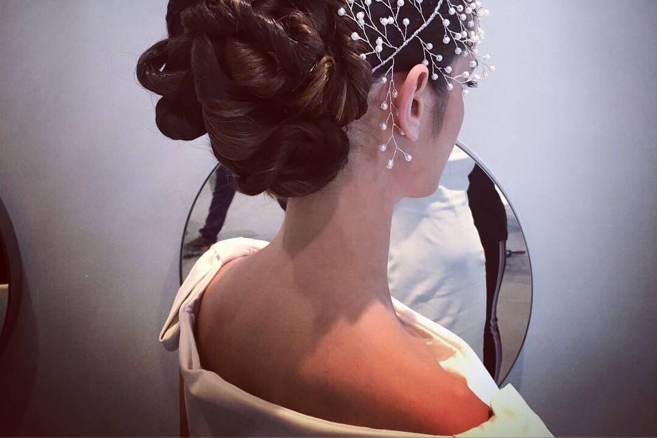 Hair for wedding