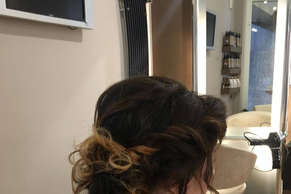 Hair for wedding