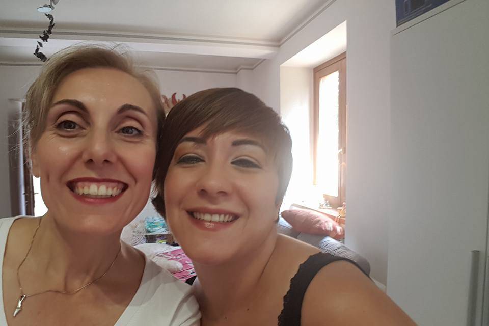 Trucco a Francesca (battesimo)