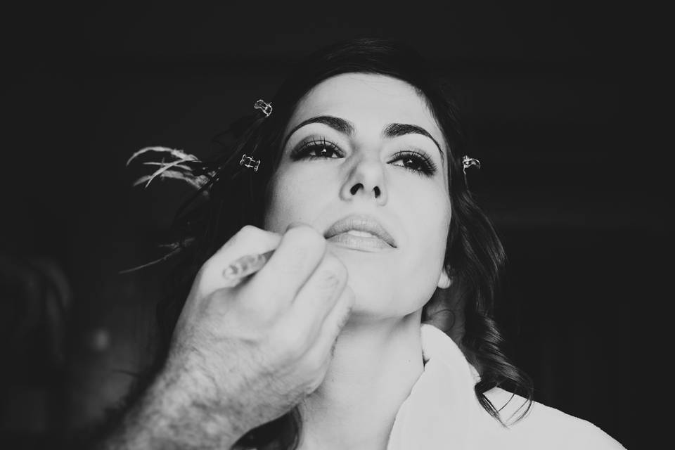 Il trucco della sposa