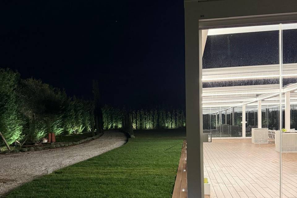 Vialetto per parcheggio privat