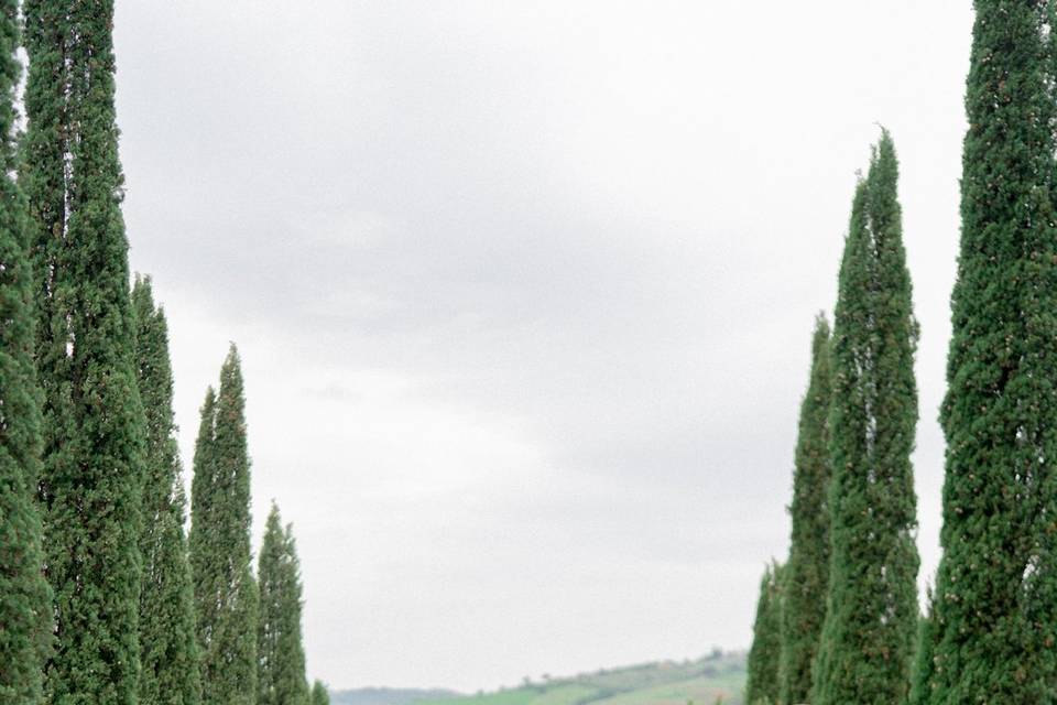 Val d'Orcia wedding