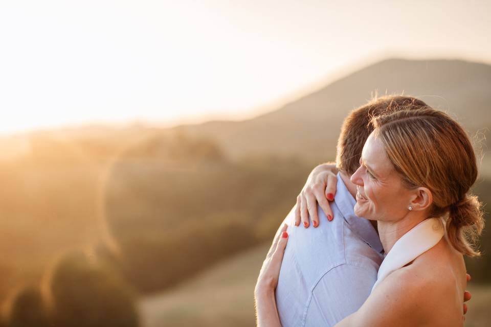 Val d'Orcia wedding