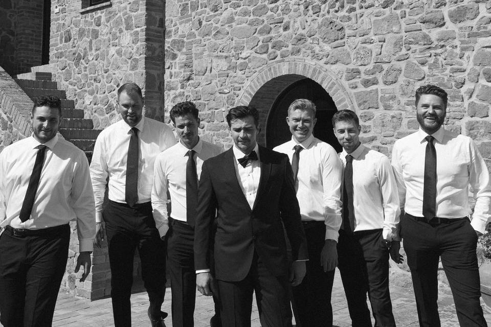 Groom and Groomsmen