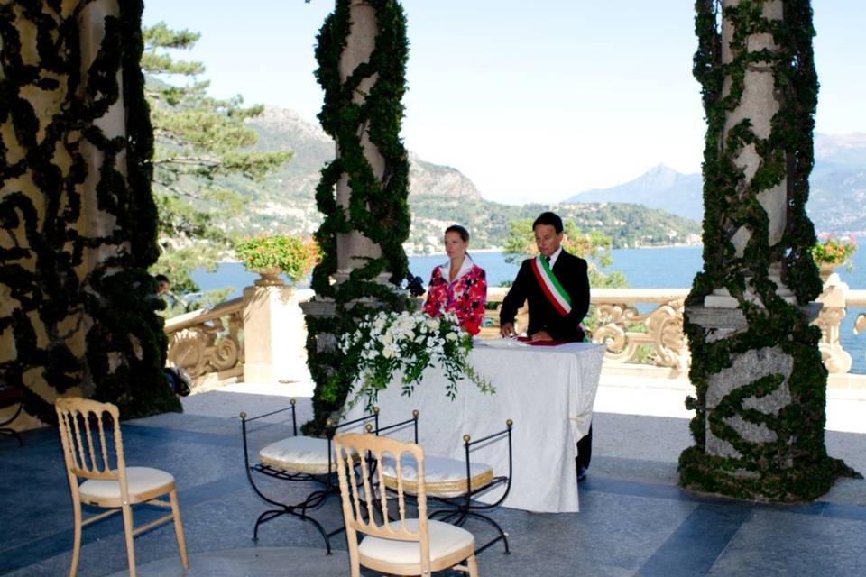 In attesa degli sposi