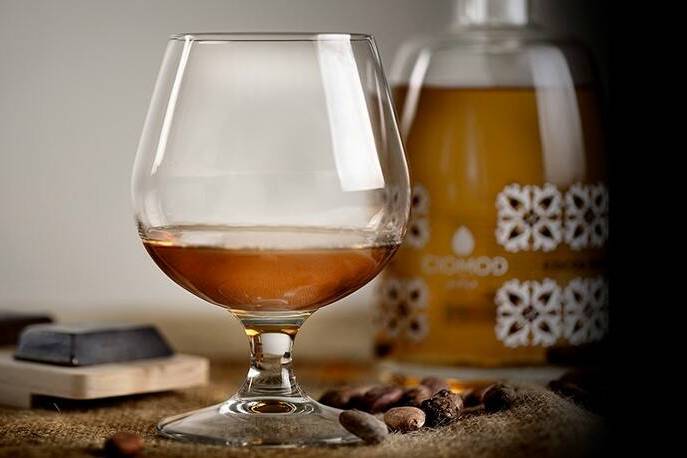 Grappa al cacao Ciomod