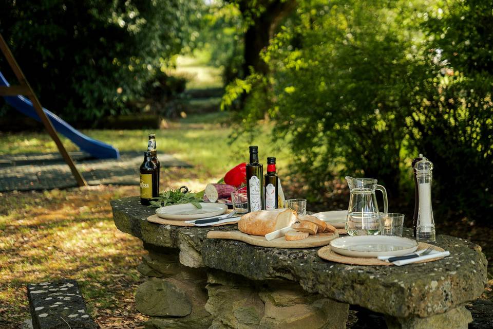 Barbecue nel parco