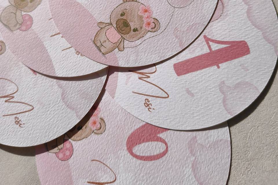 Card nascita bimba
