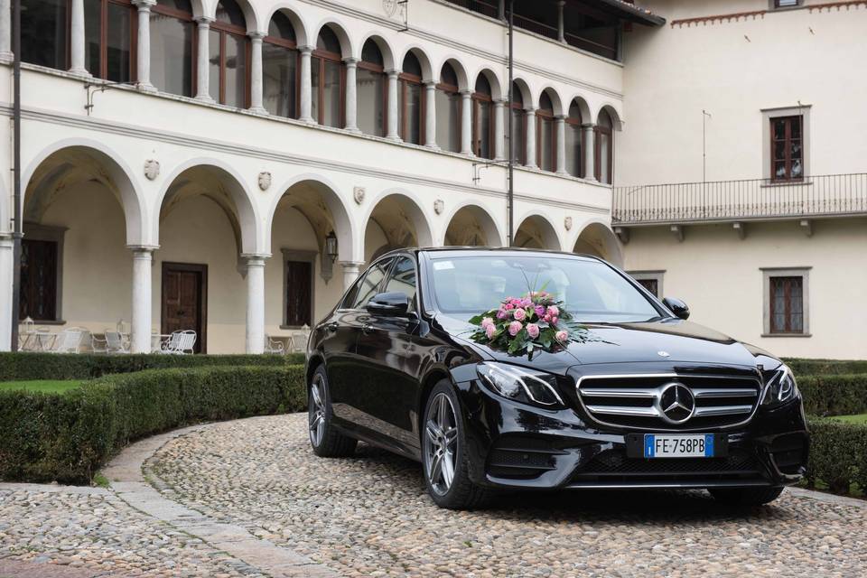 E class AMG rosso