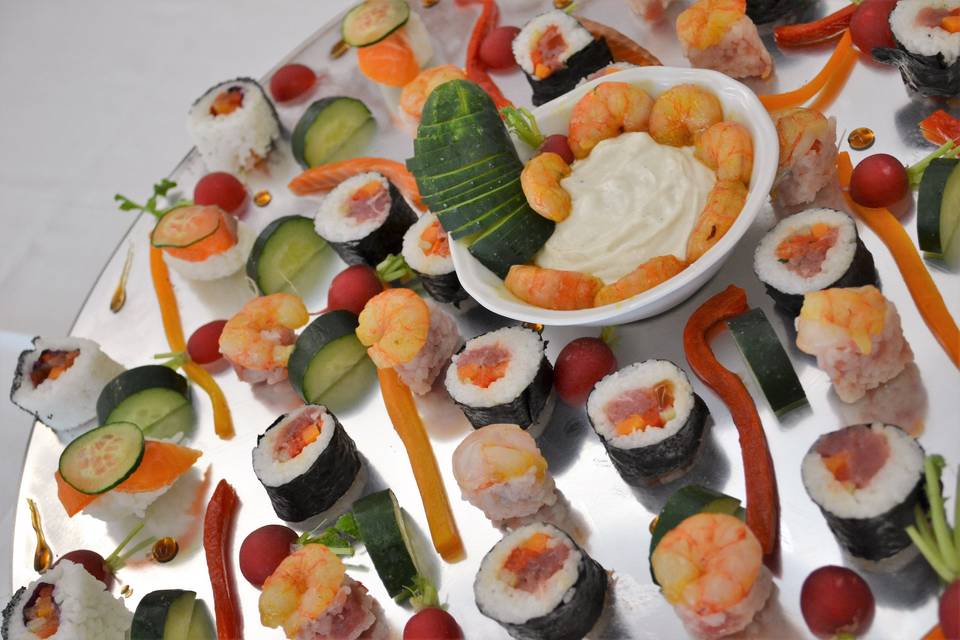 Sushi per aperitivo