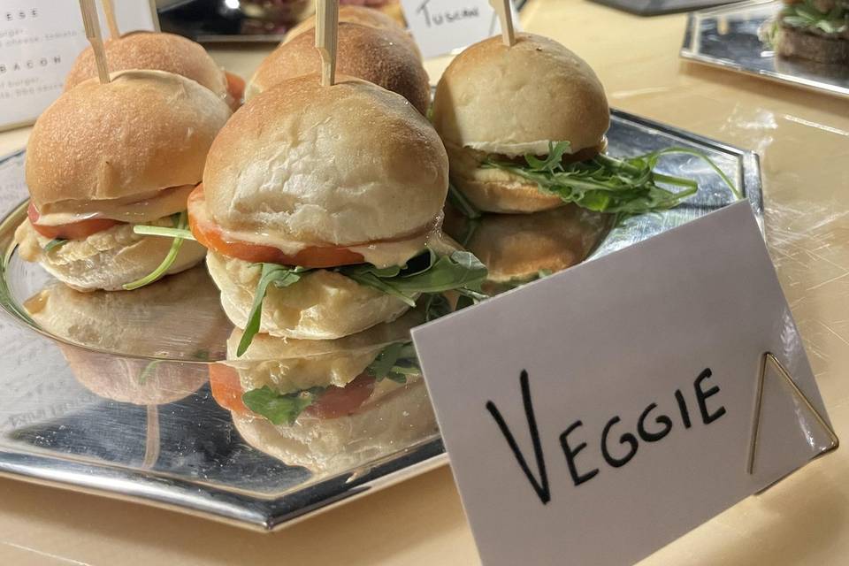 Mini Hamburger Party