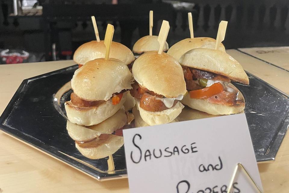 Mini Hamburger Party