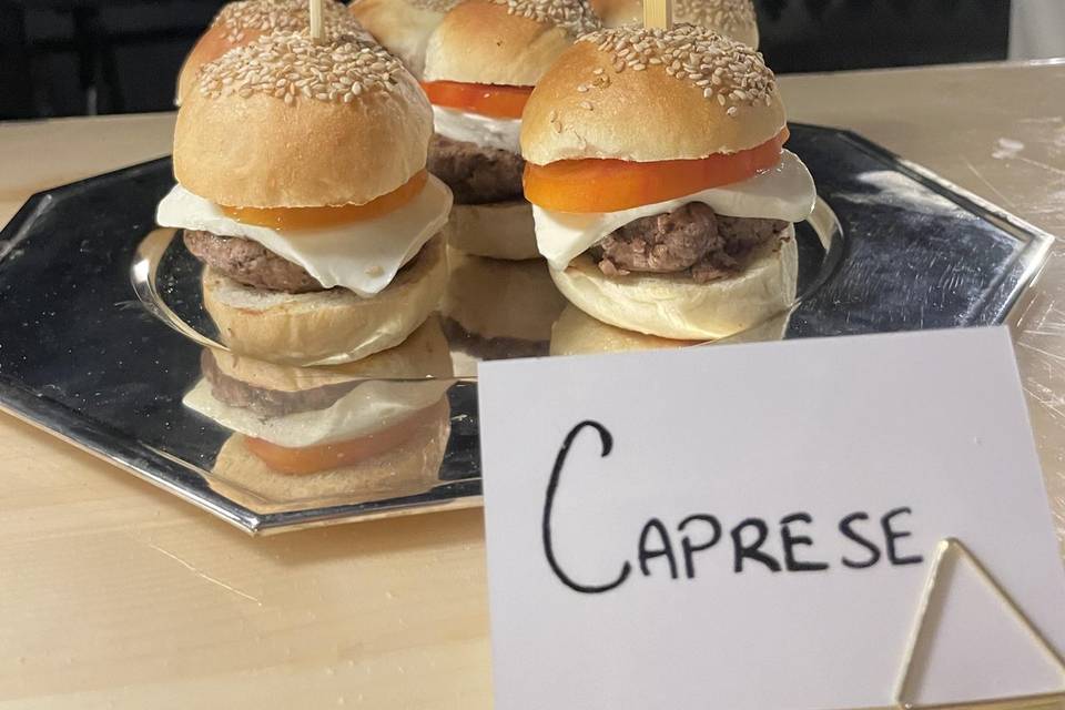 Mini Hamburger Party