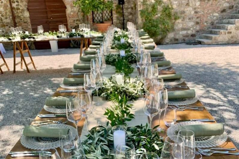 Tavolo matrimonio