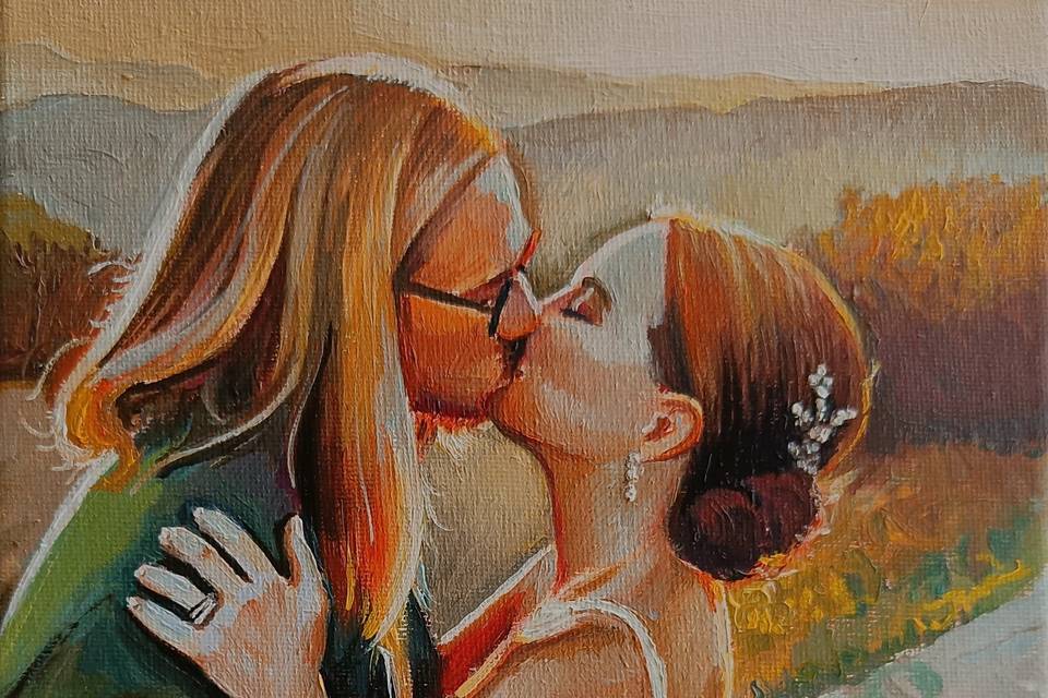 Wedding painter commissions