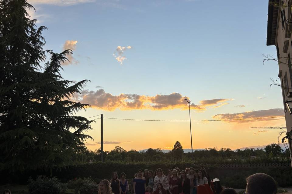 Al tramonto