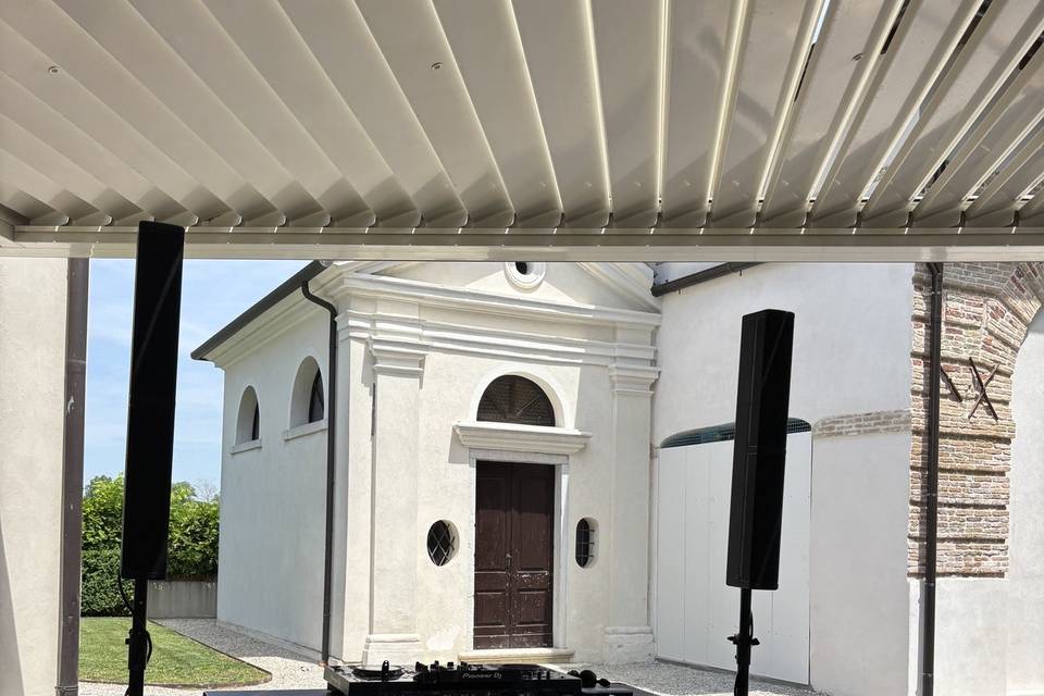 Set up in Tenuta Polvaro