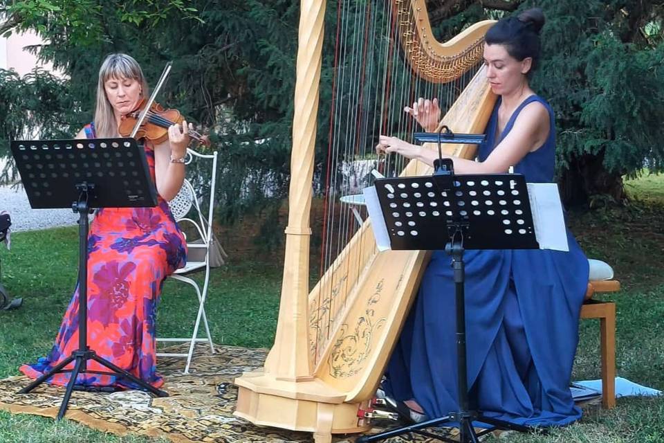 Concerto aperitivo vl. e arpa