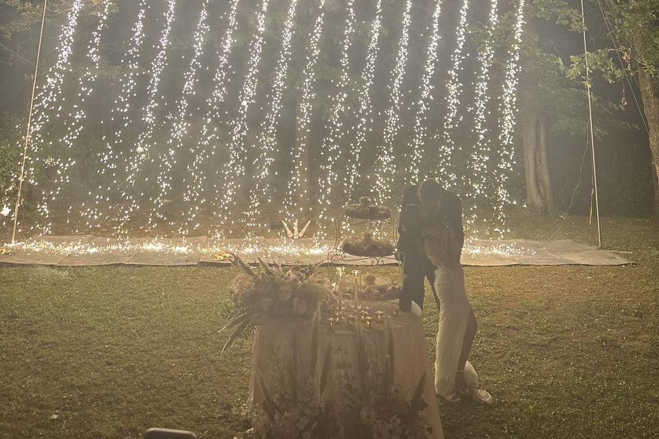 Effetti luminosi: cascata
