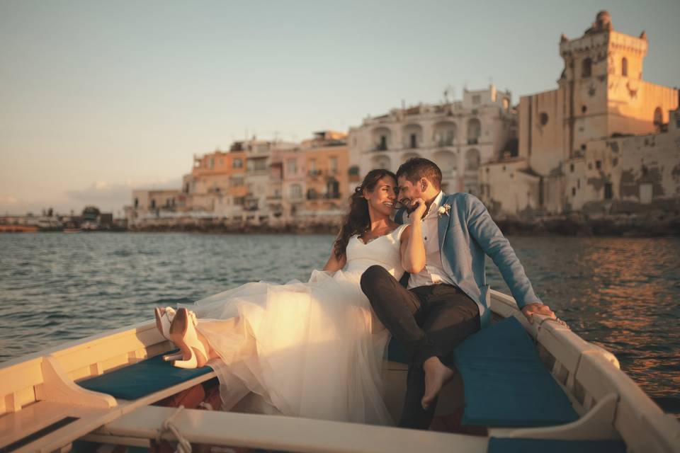 On the Ischia Harbour