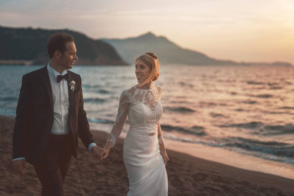 Spiaggia al Tramonto