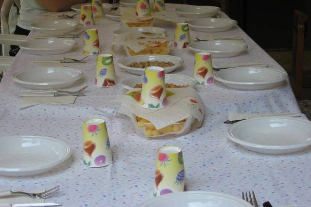 Allestimento Tavola Compleanno