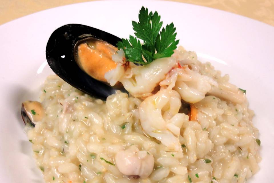 Risotto, menù