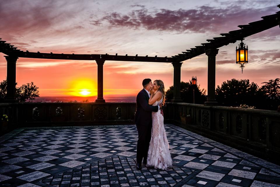 Matrimonio al tramonto