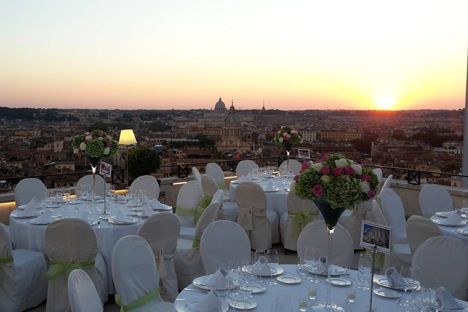 Matrimonio con vista