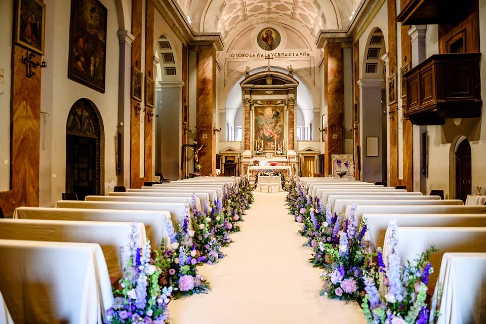 Altare e fiori