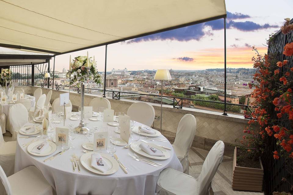 Matrimonio con vista