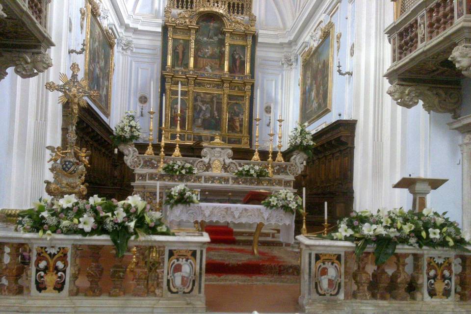 Allestimento chiesa