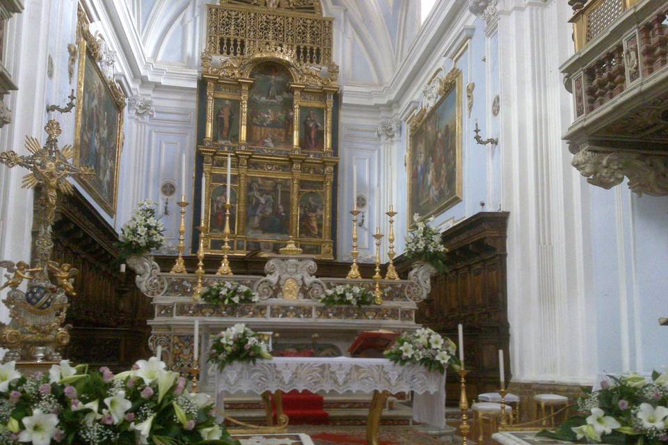 Allestimento chiesa