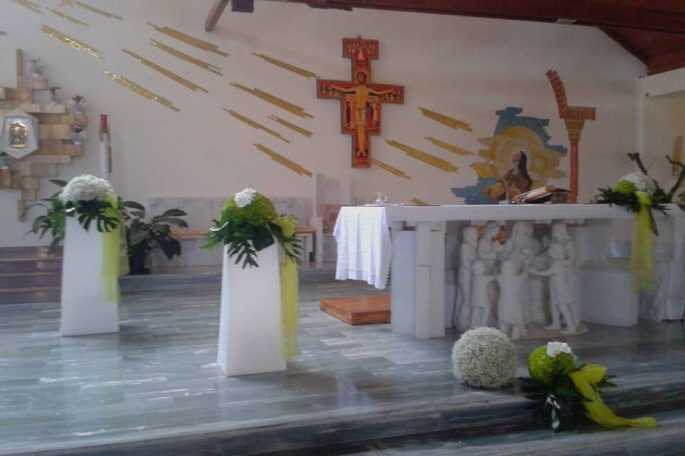 Allestimento chiesa