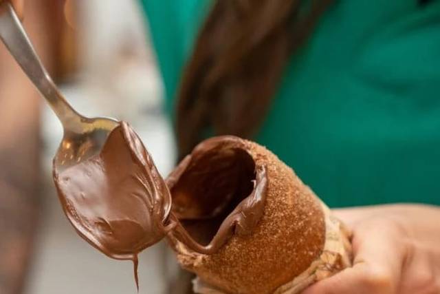 Trdenik con cannella e Nutella