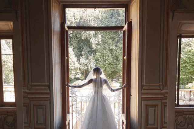 Amigoni Sposa controluce