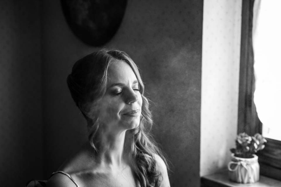 Preparazione sposa