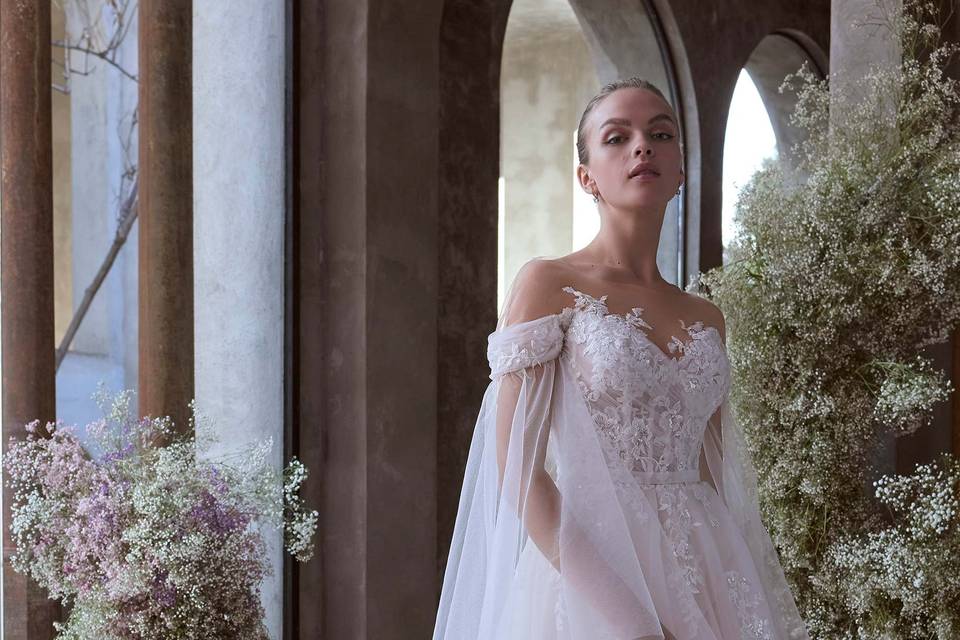 Amigoni Sposa manica ampia