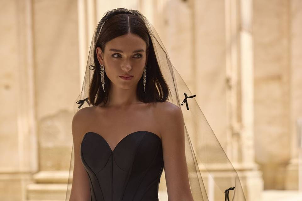 Amigoni Sposa corsetto mikado