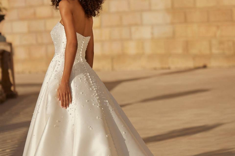 Amigoni Sposa mikado con perle