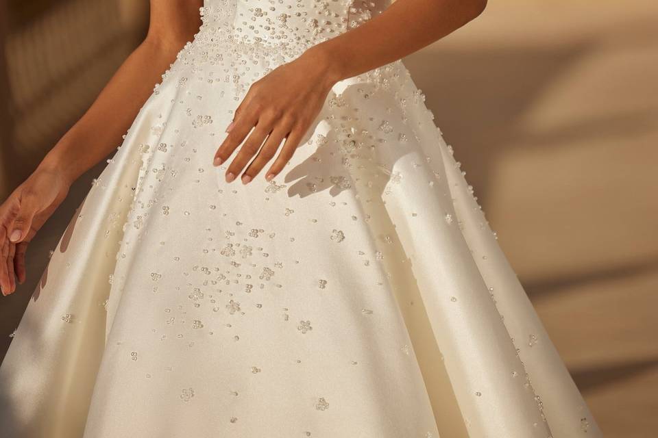Amigoni Sposa mikado con perle