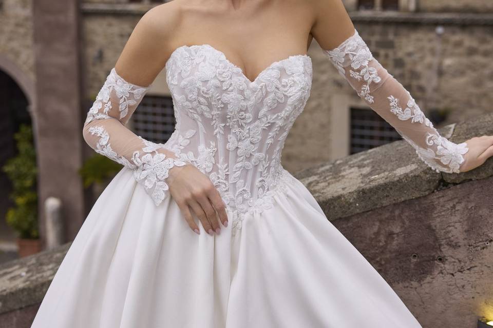 Amigoni sposa romantico